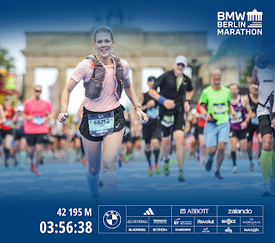 Gila beim Berlin Marathon