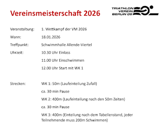 Vereinsmeisterschaft 2026